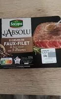 Mängden socker i 2 cœurs de faux-filet & leur sauce aux 3 poivres