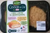 Mängden socker i Croc' crème & champignons
