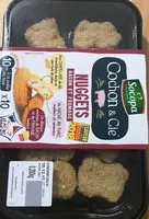 Mängden socker i Nuggets bacon et fromage