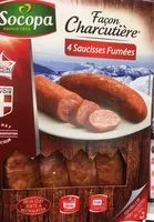Mängden socker i Saucisses fumées