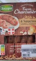 Mängden socker i 4 saucisses