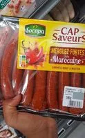 Mängden socker i Merguez cap saveur marocaine