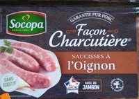 Mängden socker i Saucisses à l'oignon