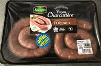 Mängden socker i Saucisses à l'oignon - Façon charcutière
