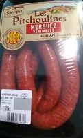 Mängden socker i Merguez les pitchoulines