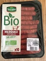 Mängden socker i Merguez veritables