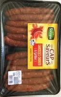Mängden socker i Saucisses chorizo à griller