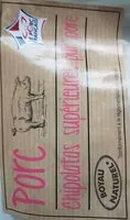 Mängden socker i Chipolata supérieur pur porc