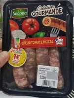 Mängden socker i Cœur tomate mozza