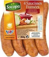 Mängden socker i Saucisses fumées
