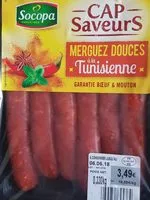 Mängden socker i Merguez