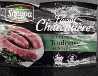 Mängden socker i Saucisses de Toulouse aux herbes