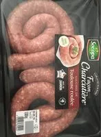Mängden socker i Saucisse de toulouse roulee