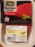 Mängden socker i Steack Haché