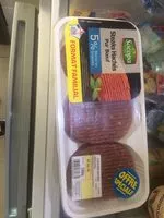 Mängden socker i Biftecks Hachés 5% Mat.gr