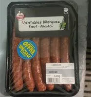 Mängden socker i Véritables Merguez Boeuf Mouton