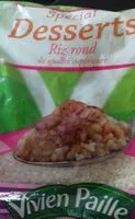 Mängden socker i 2,5KG Riz Rond Naturel Special Dessert Vivien Paille