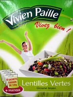 Mängden socker i Lentilles vertes