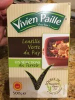 Mängden socker i Lentilles vertes du Puy