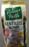 Mängden socker i Lentilles blondes de nos Agriculteurs