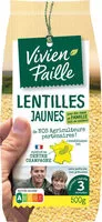 Mängden socker i Lentilles jaunes