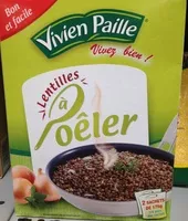 Mängden socker i Lentilles à poêler