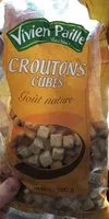 Mängden socker i Croutons Cube Nature 500G !sac Vivien