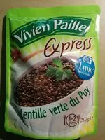 Mängden socker i Lentilles vertes du Puy