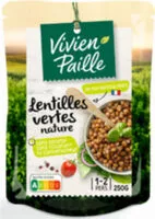 Mängden socker i Lentilles vertes cuisinés