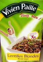 Mängden socker i Lentilles blondes - 500 g - Vivien Paille