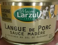Mängden socker i Langue de Porc Sauce Madère