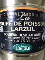 Mängden socker i Bte 4 / 4 Soupe De Poisson Larzul