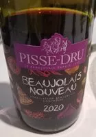 Mängden socker i Beaujolais nouveau Pisse Dru