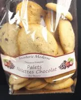 Mängden socker i Palets noisettes chocolat pur beurre