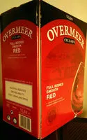 Mängden socker i OVERMEER full bodied smooth red