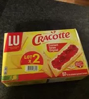 Mängden socker i Cracotte