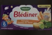 Mängden socker i BLEDINA BLEDINER BRIQUES Poireaux Pommes de terre 2x250ml Dès 6