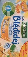 Mängden socker i 2X25CL Bledi'dej Vanille Bledina