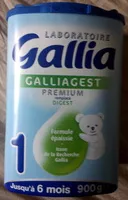 Mängden socker i Galliagest premium
