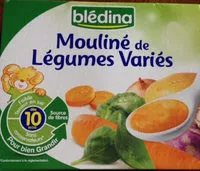 Mängden socker i Mouliné de légumes variés