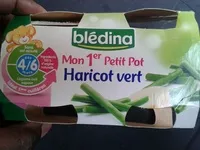 Mängden socker i Mon 1er petit pot Haricot vert