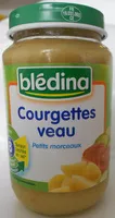 Mängden socker i Courgettes veau petits morceau