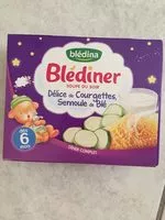 Mängden socker i Blédiner Soupe du Soir : Délice de Courgettes, Semoule de Blé