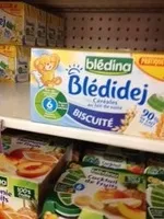 Mängden socker i Blédidej biscuité