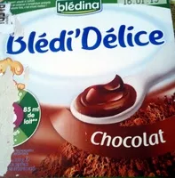 Mängden socker i Blédi'Délice chocolat