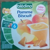 Mängden socker i Pomme Biscuit