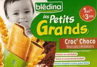Mängden socker i Les Petits Grands - Croc' Choco