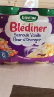 Mängden socker i Semoule vanille et fleur d'oranger, dès 6 mois