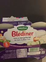 Mängden socker i BLEDINER BOLS 2x200g Risotto de Courgettes Lait une touche de gruyère fondu Dès 8 Mois