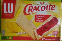 Mängden socker i Cracotte
